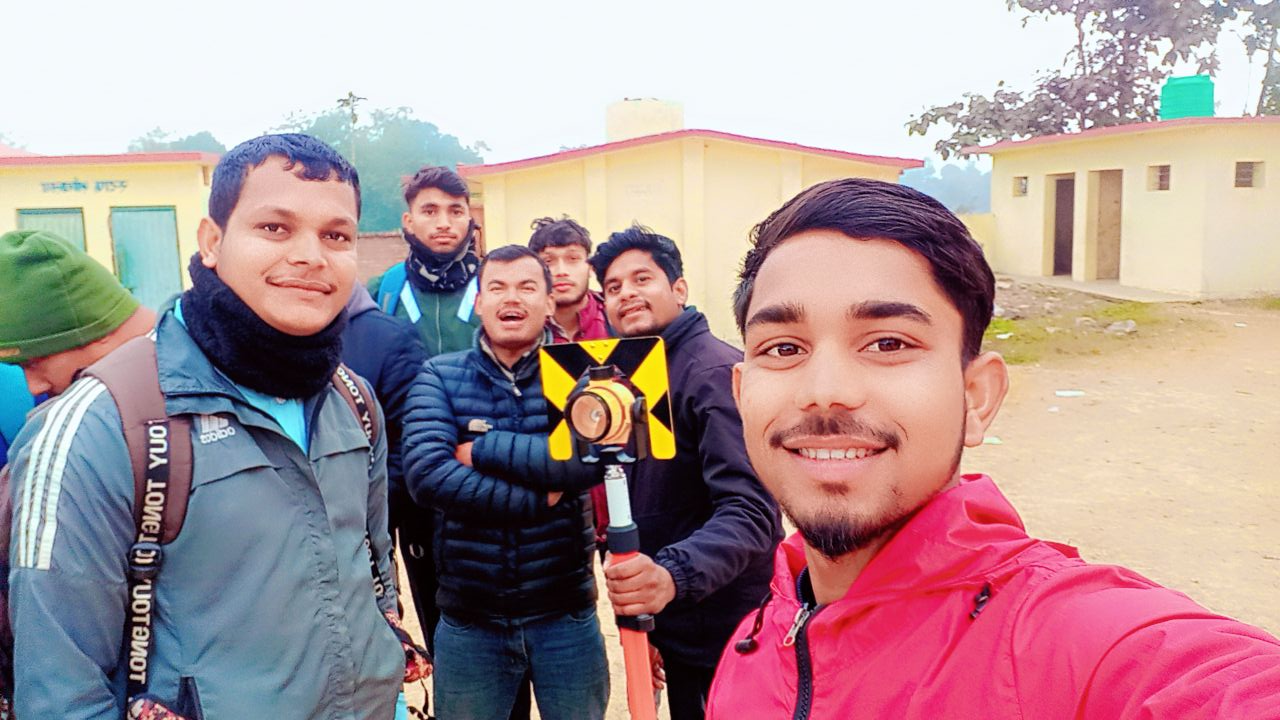 Survey Camp 2077 batch Diploma in civil Engineering