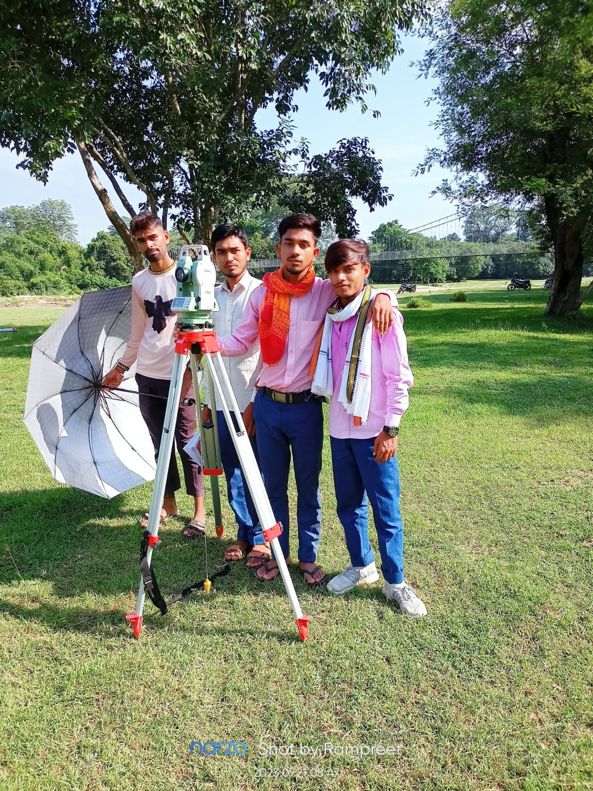 6th Sem survey camp